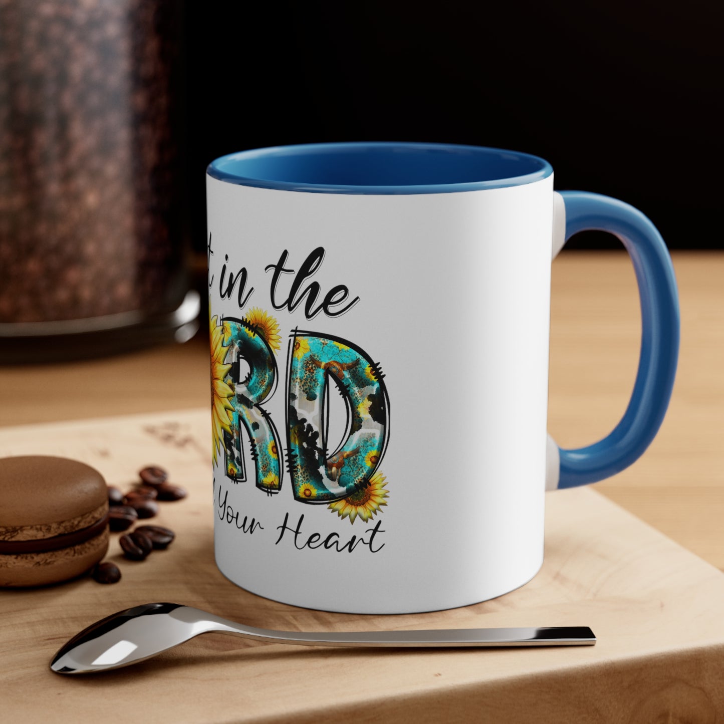Trust in the Lord - Accent Coffee Mug, 11oz