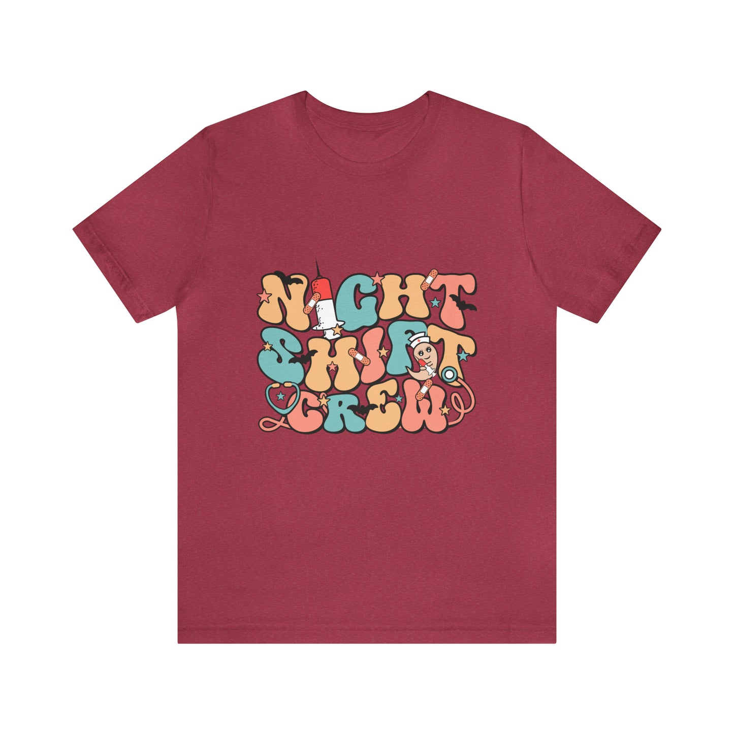 Night Shift Crew - Jersey Short Sleeve T-Shirt