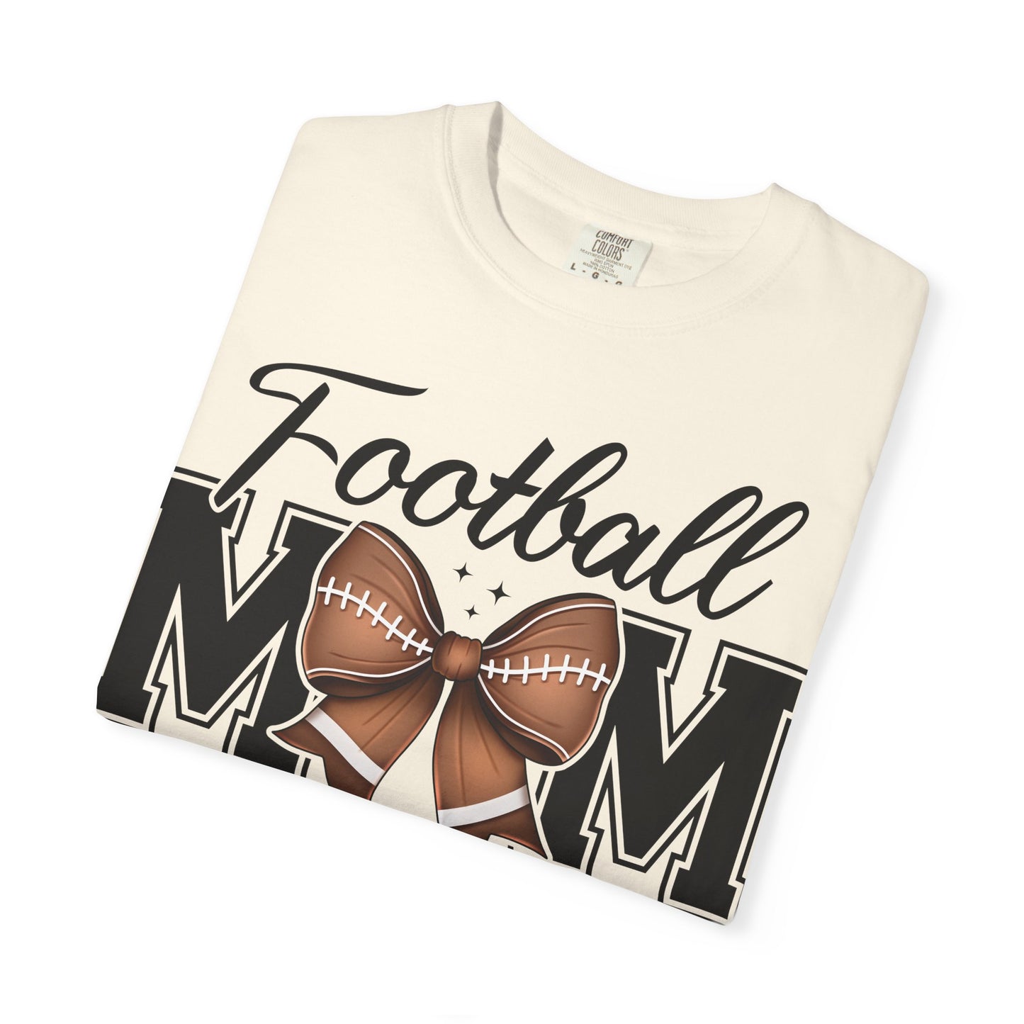 Football Mom Garment-Dyed T-Shirt | Unisex Tee for Sports Fans, Mother's Day Gift, Casual Wear, Game Day Style, Football Season