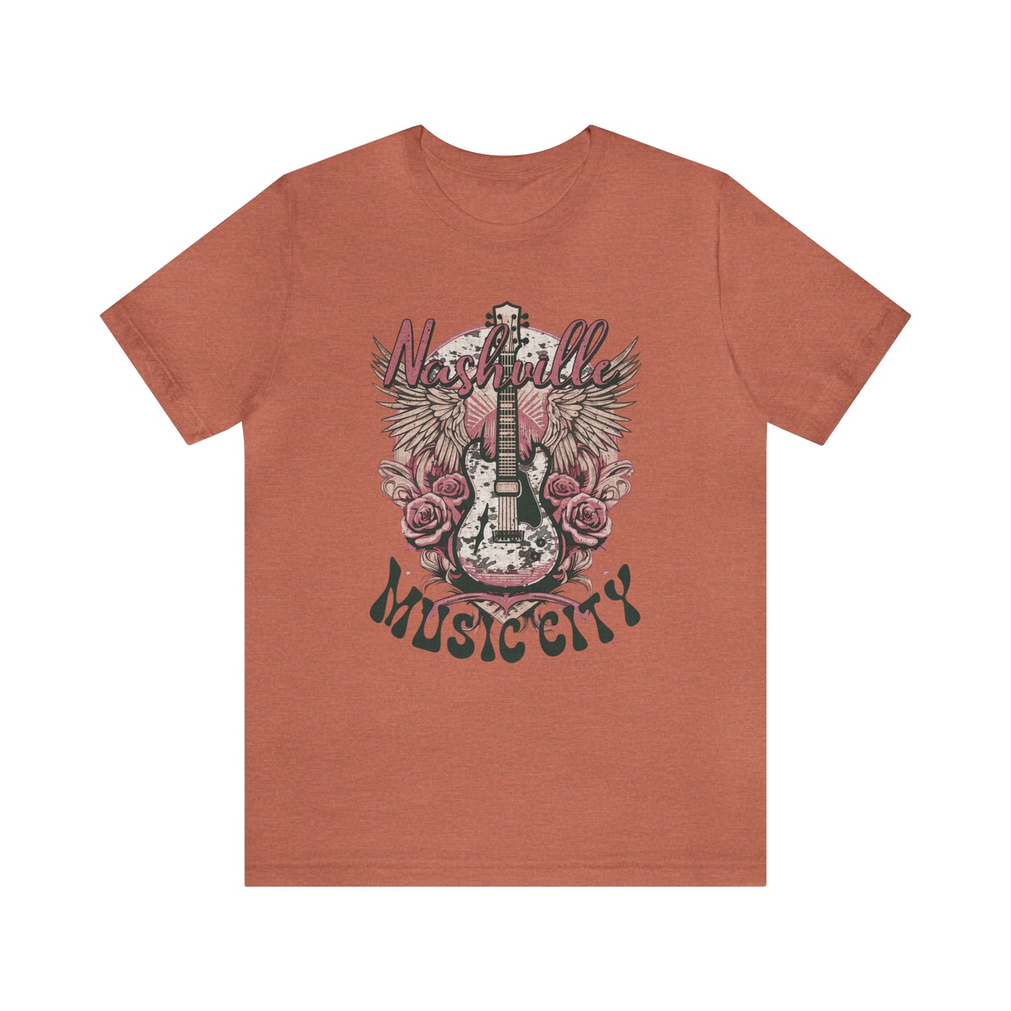 Nashville Music City - Jersey Short Sleeve T-Shirt