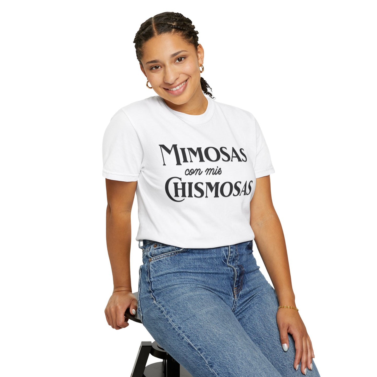 Mimosas con mis chismosas - Jersey Short Sleeve T-Shirt