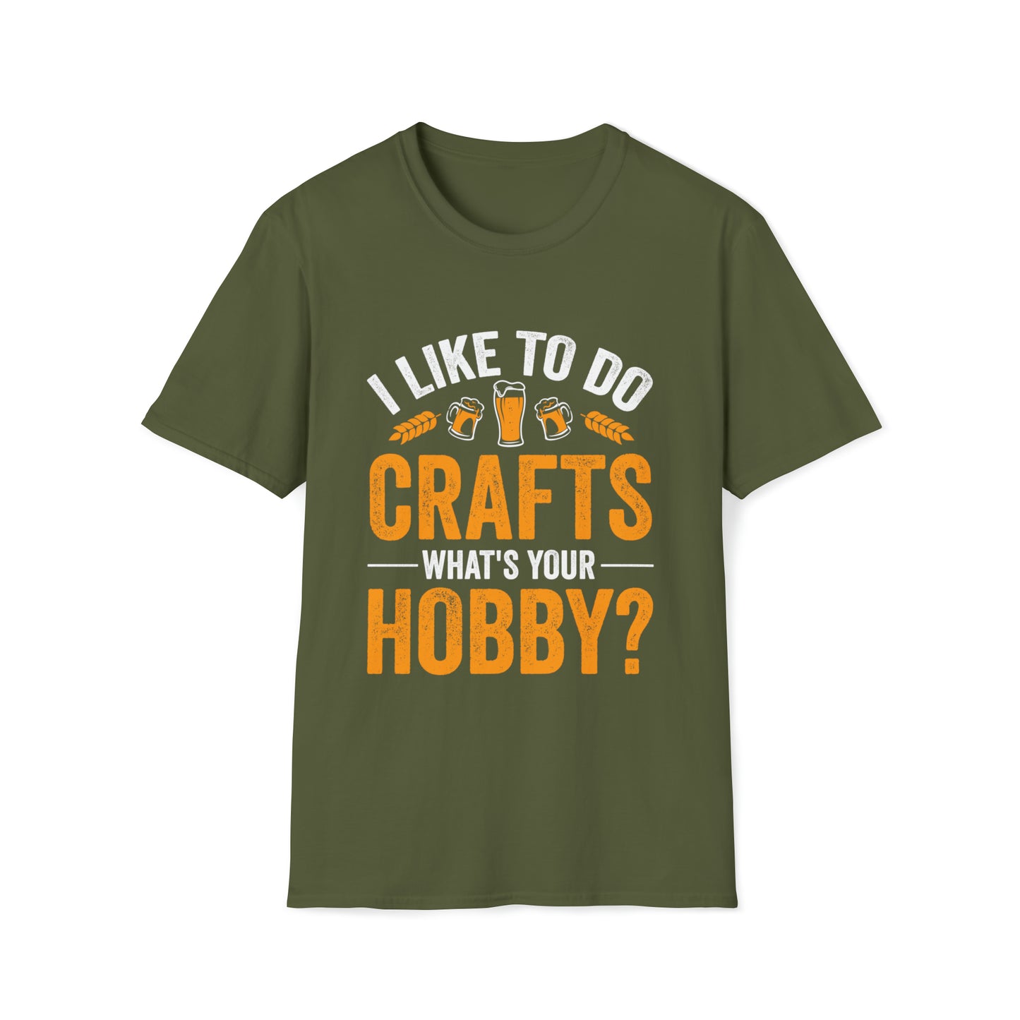 I like to do Crafts - Softstyle T-Shirt