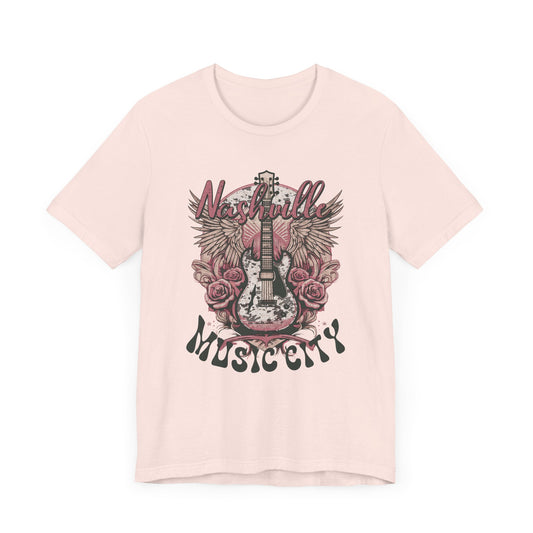 Nashville Music City - Jersey Short Sleeve T-Shirt