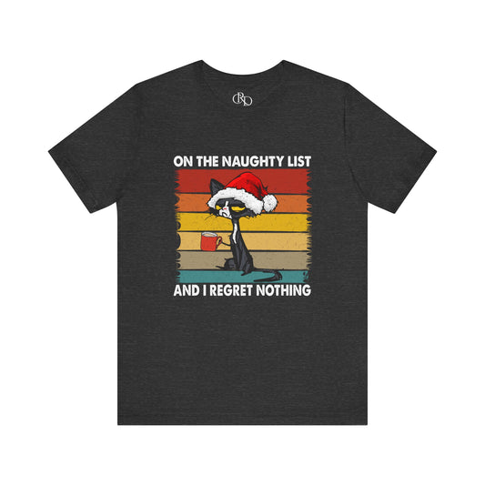 On the Naughty List - Jersey Short Sleeve T-Shirt