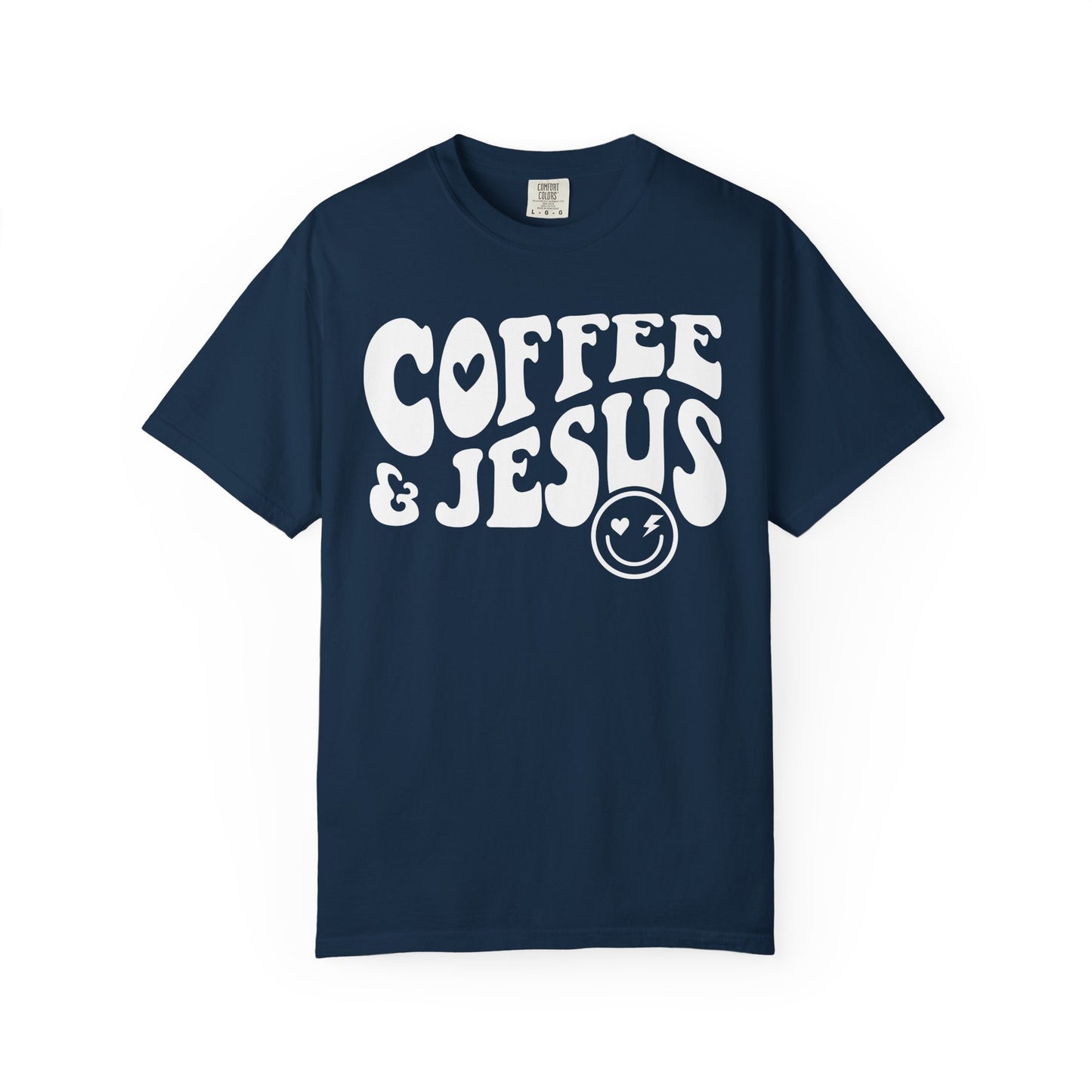Coffee and Jesus - Jersey Short Sleeve T-Shirt