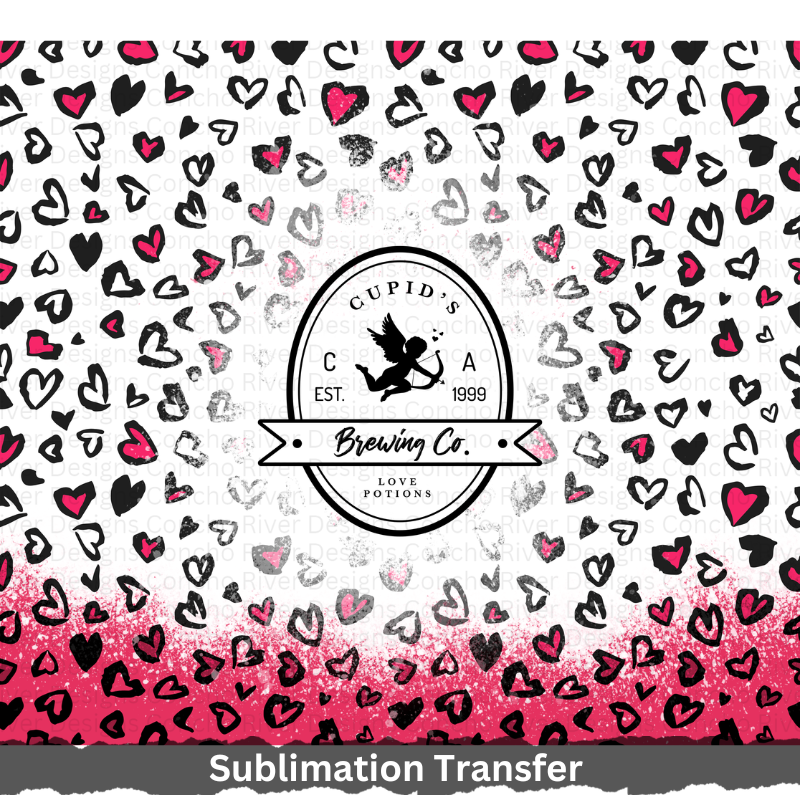 Cupid's Brewing Company - 20 oz Sublimation Transfer Sheet