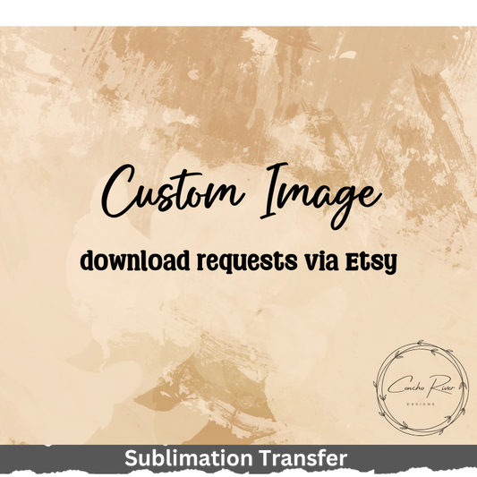 Download Requests - 20 oz Sublimation Transfer Sheet